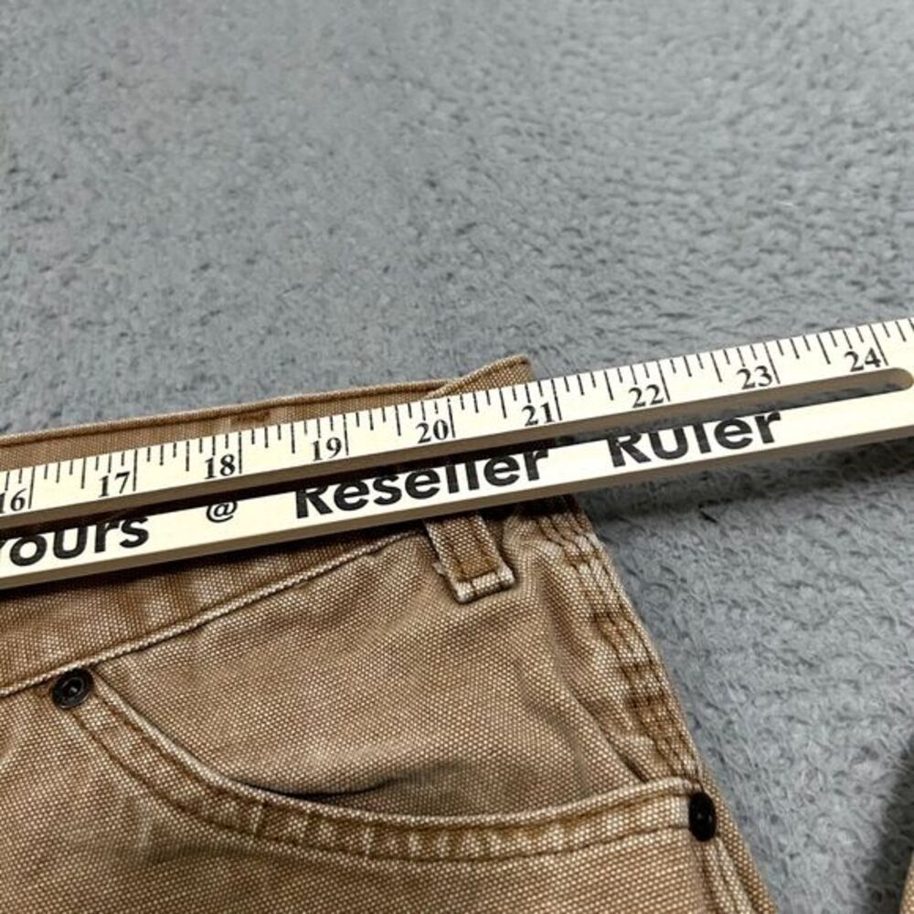 Dickies‎ Pants Mens 42x30 Brown Beige Faded Carpenter Duck Canvas Work Wear Y2K - Picture 4 of 10
